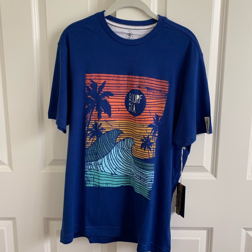 NWT Desert Dunes Malibu CA Graphic Tee